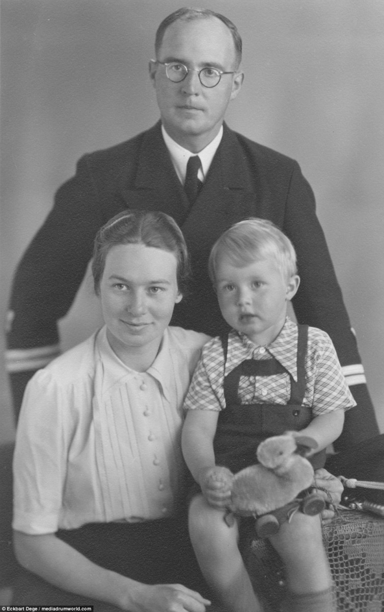 Dege, Wilhelm - Dr Wilhelm Dege so svojou manželkou Liselotte Dege a synom Eckartom Degem

Foto: Dr. Eckart Dege