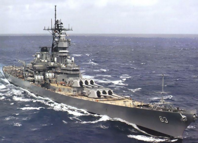 Iowa class battleships